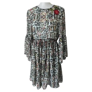 Anthropologie Bhanuni by Jyoti geblümtes Waage Tunika-Kleid Damengröße 8 - Bild 1 von 13