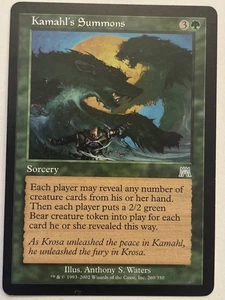 Kamahl's Summons #269 (NM) Onslaught ONS Magic MTG - Picture 1 of 2