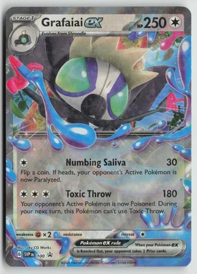 Grafaiai ex - Promo SV: Scarlet & Violet Promo Cards 100 NM - Image 1 of 2