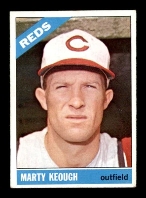 1966 Topps #334 Marty Keough  VG/VGEX X3187916 - Image 1 of 3