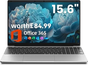 Jumper Laptop with Office 365, 15.6 inch HD Display, 4GB RAM 128GB Storage - Afbeelding 1 van 8