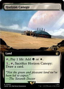 MTG Horizon Canopy (Extended Art) Normal NM Doctor Who Magic 5 - Picture 1 of 2