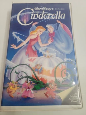 Cinderella (1988) VHS 410 Vintage BLACK DIAMOND The Original Animated Classic - Изображение 1 из 4
