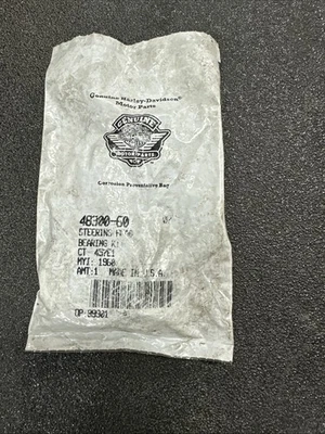 New Genuine Harley Davidson OEM 48300-60 Steering Head Bearing Kit - Image 1 of 3