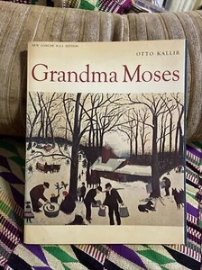 1975 GRANDMA MOSES BY OTTO KALLIR CONCISE N A L EDITION ABRAMS - Imagen 1 de 7