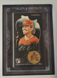 2023 Ginter X Corbin Carroll Rookie Auto Black Frame /23 Diamondbacks - Picture 1 of 4