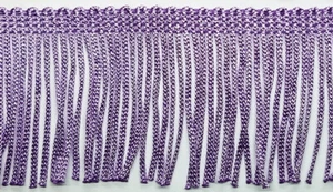 2 inch Chainette Fringe Trim 10 Yards in Color Lavender - Picture 1 of 1