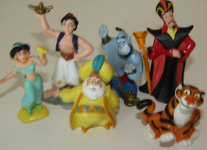 Walt Disney collection of 6 Aladdin PVC Character Figures Bullyland Bully toys - Picture 1 of 7