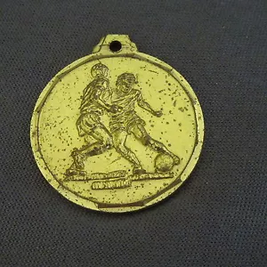 870B Médaille Laiton Sport Football A.S.V. Poussins 1987 - Foto 1 di 2