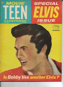 MOVIE TEEN ILLUSTRATED SPECIAL ELVIS ISSUE AUGUST 1961 - Picture 1 of 3