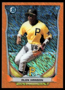 2014 Bowman Chrome Scout Top 5 Mini orange Refraktoren Alen Hanson #D 24/50 - Bild 1 von 1