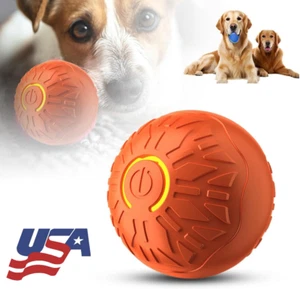 Interactive Dog Toy Ball Electronic Smart Pet Automatic Bouncing Ball Jump Ball - Picture 1 of 10