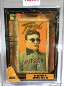 Honus Wagner 2021 Topps Project70 #172 Short Print SP By DJ Skee - Picture 1 of 6