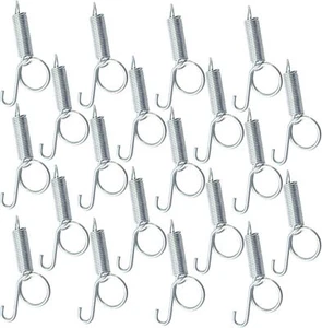 20 Pack Pet Cage Door Latch Spring Hook Quail J Clips for Wire Cages... - Picture 1 of 7