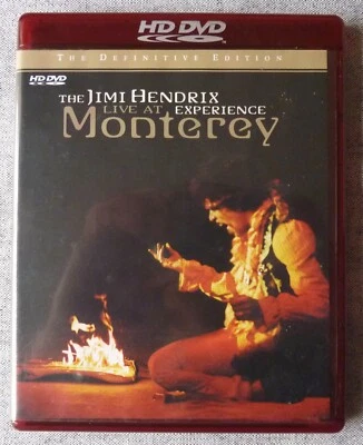 THE JIMI HENDRIX EXPERIENCE-LIVE AT MONTEREY-ORIG. CASE (HD DVD,2007). DISC. N/M - Image 1 of 4