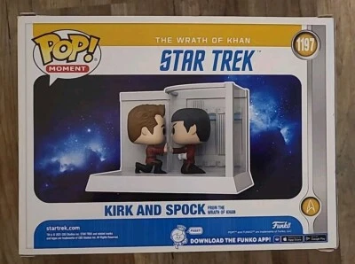 Funko Pop- Star Trek , Kirt And Spock, (Exclusive ) Target #1197 , NIB - Image 1 of 4
