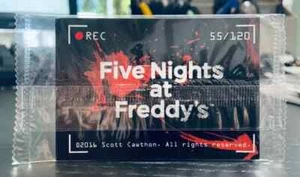 FNAF FIVE NIGHT'S AT FREDDYS 6 CARD TRADING CARD PROMO PACK 2017 NYCC EXCLUSIVE - Picture 1 of 1