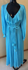 Clair Sanders Lucie Ann Beverly Hills Nightgown & Robe 32 Pom Pom Full Sweep Set