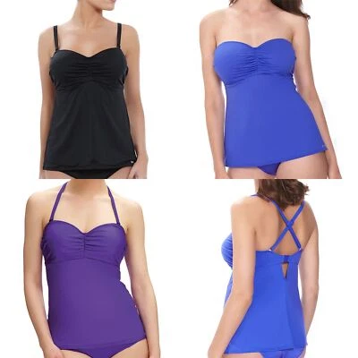 Fantasie Swimwear Los Cabos Bandeau Multiway Flared Tankini Top 6159 - Image 1 of 4