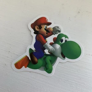 2” Nintendo Vinyl Decal Mario & Yoshi Switch Dock 3DS Wii Cup Bottle GBA Car - Picture 1 of 3