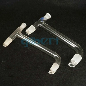 14/23 19/26 24/29 29/32 Joint Glass Stopper 75°to 105°Adapter Distillation Head - Picture 1 of 16