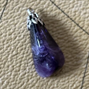 Amethyst Teardrop Pendant - Picture 1 of 6