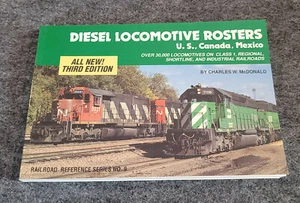 Kalmbach Books DIESEL LOCOMOTIVE ROSETERS US-CANADA-MEXICO 3rd Edition PB - Picture 1 of 2