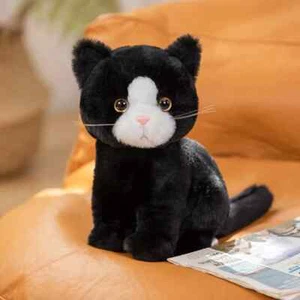 26cm Plush Toy Simulation Cat Toys Home Decor Birthday Gift for Children - Picture 1 of 16