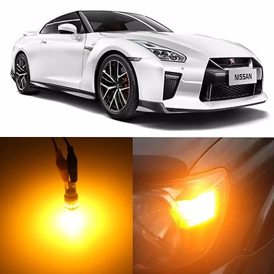 Bombilla LED ámbar Allá Lighting 194 2825 para Nissan Máxima Murano Foto 1 de 4