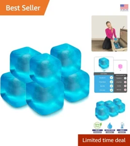 2.6” Extra Large Reusable Ice Cubes - BPA-Free, 6-Pack for Extended Cold - Picture 1 of 9