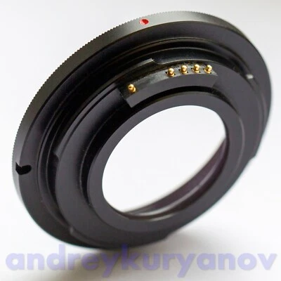 M42 to Nikon F with infinity focus + AF confirm programmable dandelion chip. - Image 1 of 4