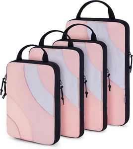 Compression Packing Cubes, 6 Set/4 Set/2 Set Travel Packing Cubes for Carry on S - Picture 1 of 12