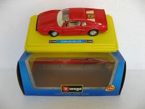 FERRARI 308 GTB SCALA 1:24 BBURAGO MADE IN ITALY ANNI '90 - Picture 1 of 1