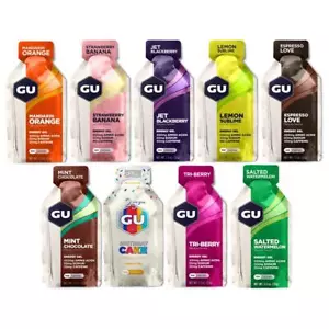 Gu Energy Gels All Flavours - 32g - Pack of 24 - Picture 1 of 35
