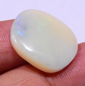 9 Cts Natural Australian Multi Fire Opal Gemstone Cabochon Fancy AO-C-37 - Picture 1 of 5