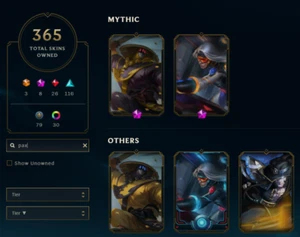 League of Legends Account EUW unranked / 365 skins, PAX Twisted Fate and more - Bild 1 von 15