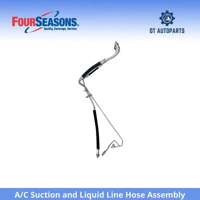 Conjunto de manguera de línea líquida y succión de aire acondicionado Ford Freestyle 2005-2007 4 estaciones Foto 1 de 4