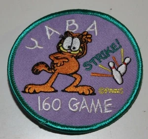 GARFIELD STRIKE YABA YOUNG AMERICAN BOWLING ALLIANCE 160 GAME PATCH NEW OLD STOC - Bild 1 von 1