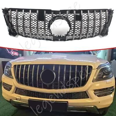 Car Front Bumper Grille Grill For Mercedes Benz GL Class X166 GL350 GL400 13-15 - Image 1 of 4