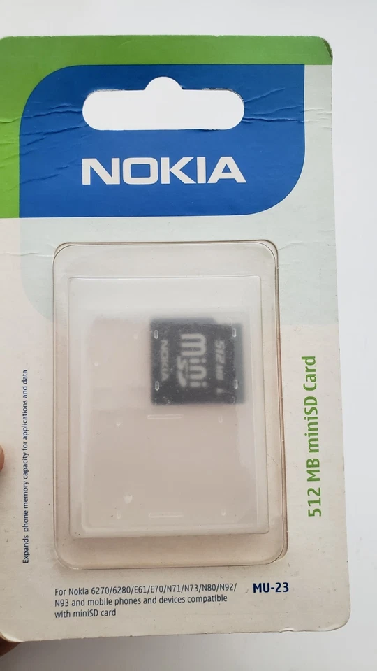 100% Original Nokia Mini Sd card 512mb  Memory card - Image 1 of 2