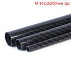 1Pcs Carbon Fiber Tube Length 500Mm Diameter 8-18Mm For Rc Model Airpl-Me