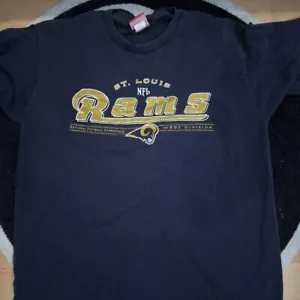 Vintage St. Louis Rams Vintage NFL T-Shirt (Large) - SHIPS TODAY! - Picture 1 of 1