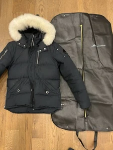 Moose Knuckles Jacke Navy Gr. : M ORIGINAL 3Q MIT Naturfarbener Fuchspelz - Bild 1 von 10