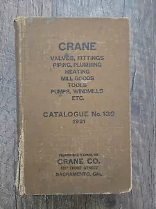 1921 Kran Ventile Fittinge Rohrleitungen Sanitär... Katalog Nr. 139 Hardcover Buch - Bild 1 von 14