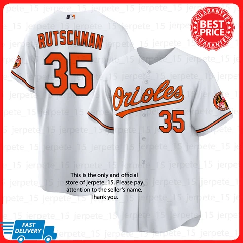 Adley Rutschman #35 Baltimore Orioles 2023 Season White Jsy Fanmade All Size Cover