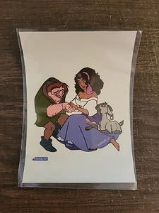 Tarjeta Iron-On #1 The Hunchback of Notre Dame 1996 SkyBox - Imagen 1 de 1