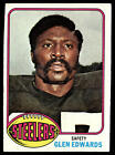 1976 Topps Glen Edwards #51 Pittsburgh Steelers