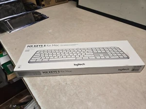 SEALED ogitech MX Keys S for Mac, Wireless Keyboard, Fluid, Precise - Picture 1 of 6
