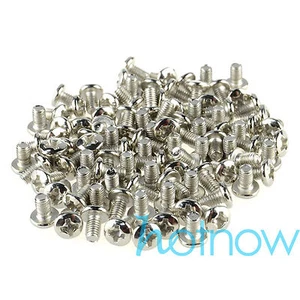 100 pcs M3 x 5mm Phillips Pan Head Screw for 2.5" HDD SSD DVD-ROM Motherboard - Picture 1 of 4