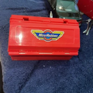 Vintage Micro Machines Speed Shop Tool Box Playset Galoob 1990 - Picture 1 of 5